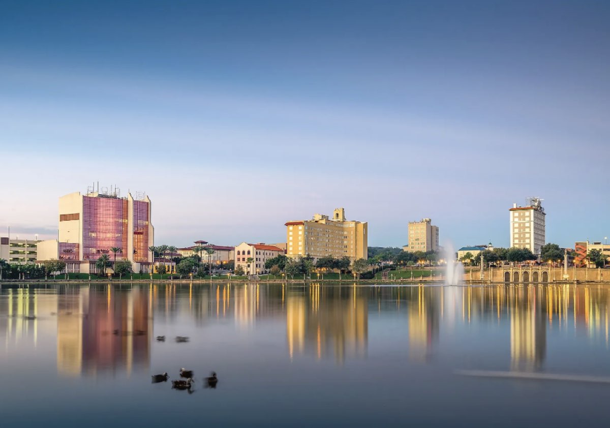Downtown Lakeland FL skyline
